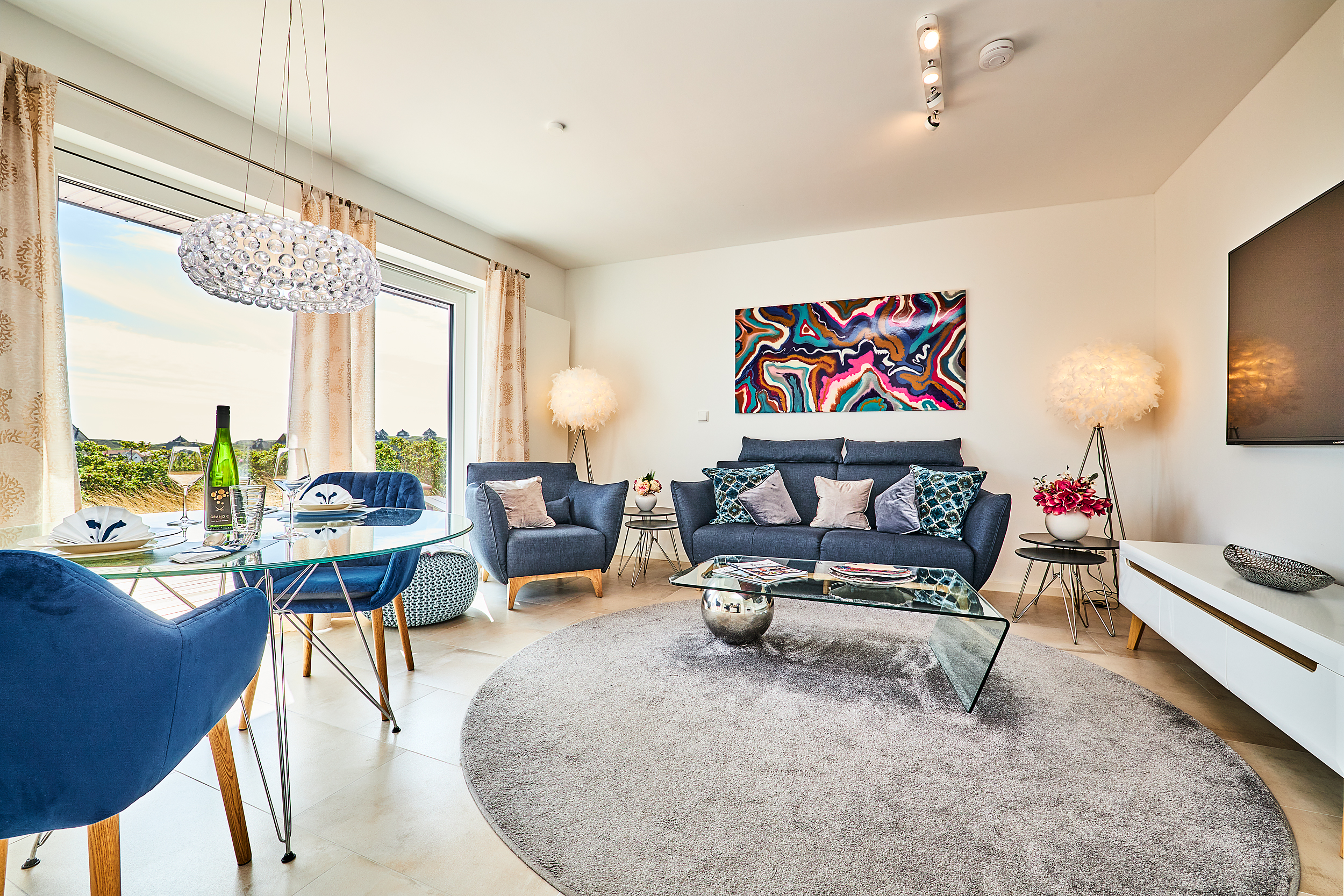 Moderne 2-Zi-FeWo „Oceandarling“ mit herrlichem Meerblick