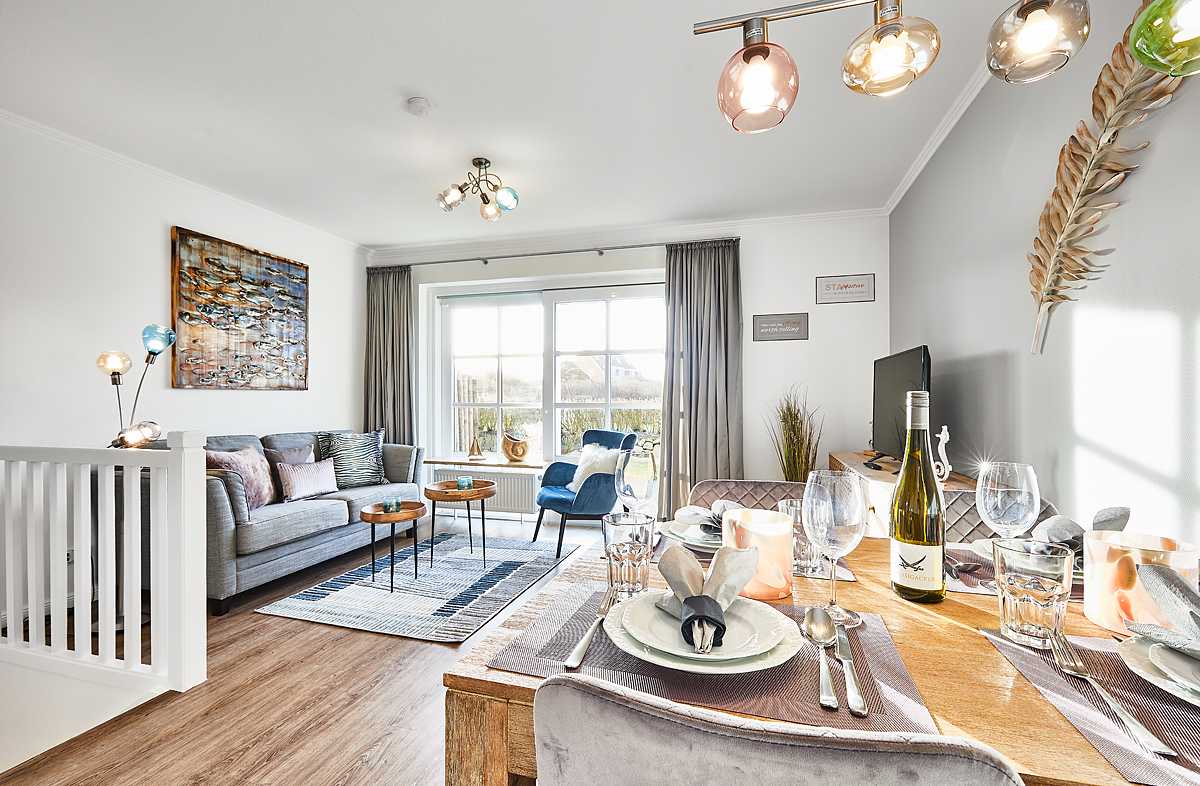 Moderne 3-Zi-FeWo "Coastline" in Top-Strandlage