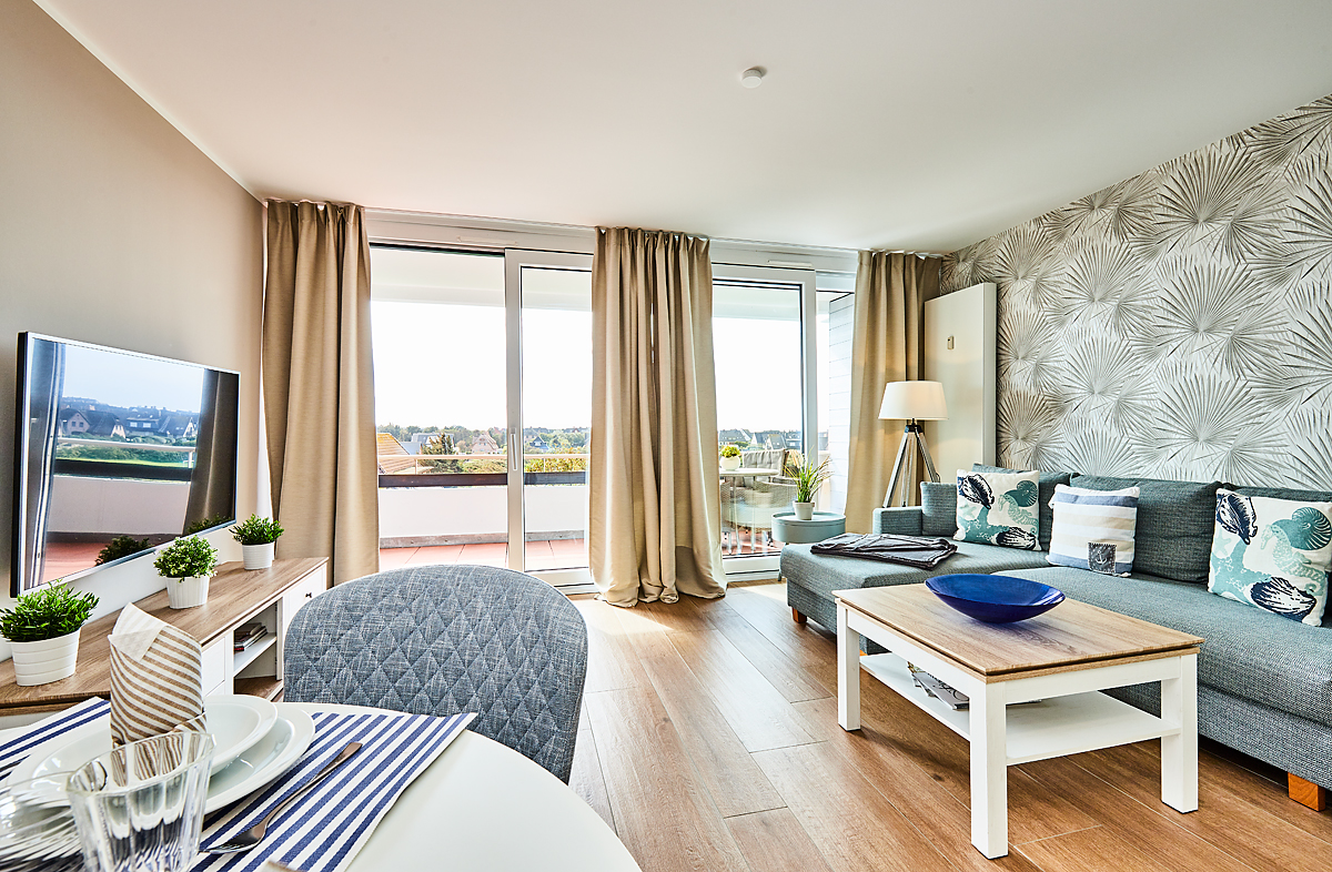 Schicke 2-Zi-FeWo "Beachside" mit Meerblick