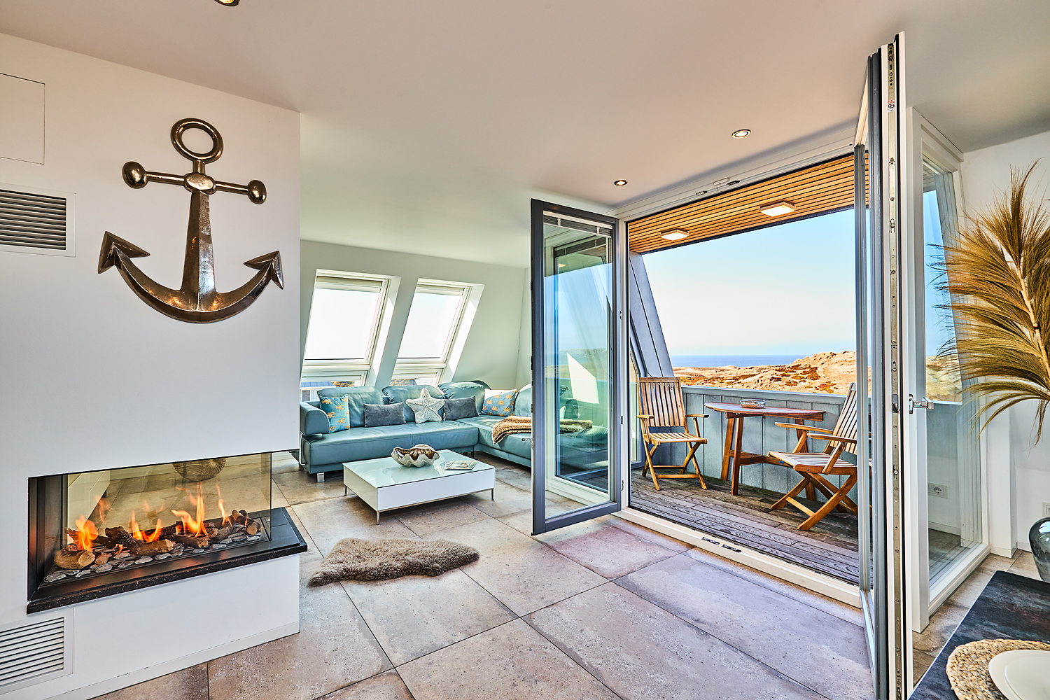 Stylische 4-Zi-FeWo "Place2be" mit Meerblick