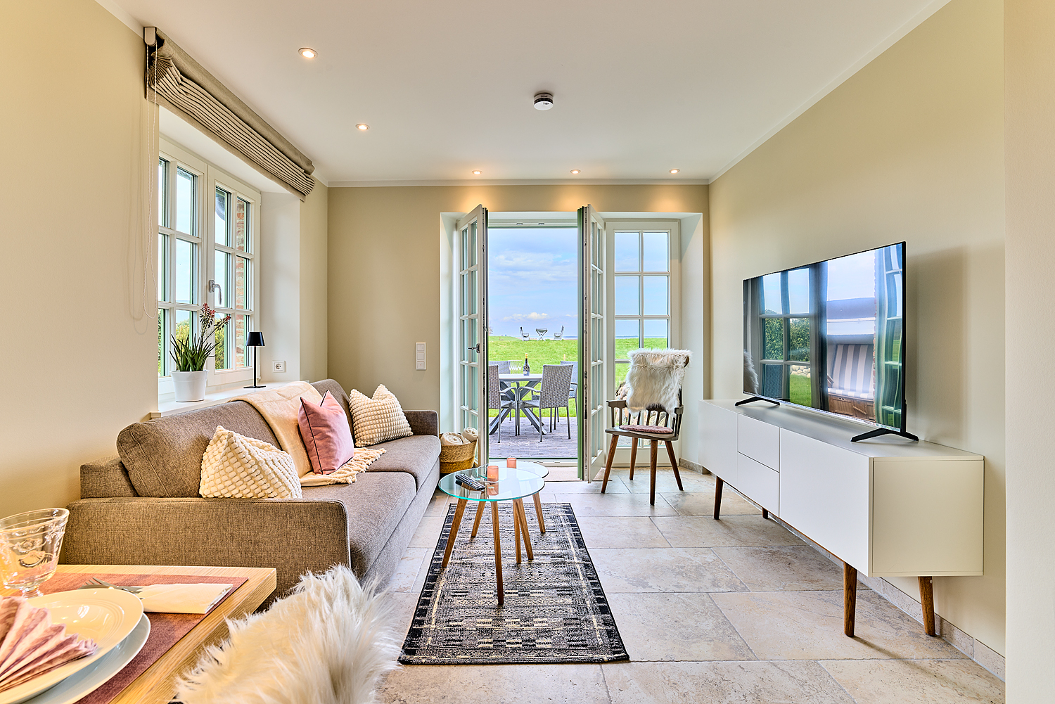 Ferienhaus "Litj Dikhüs" direkt am Watt mit Traum-Blick
